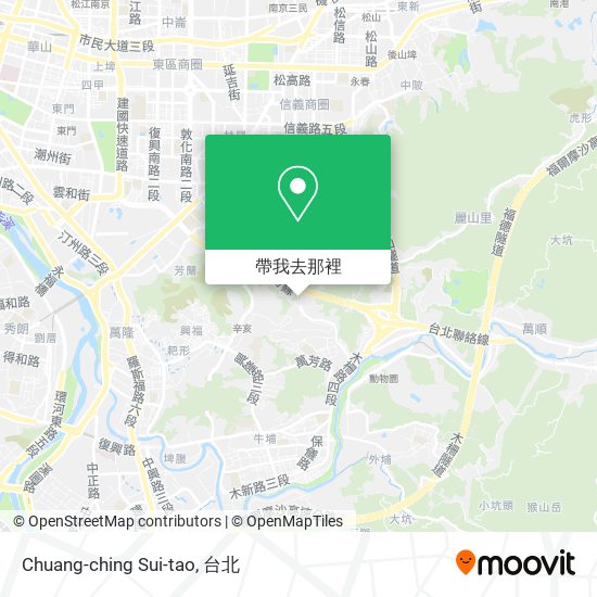 Chuang-ching Sui-tao地圖