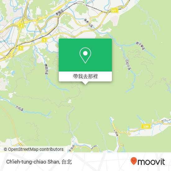 Ch’ieh-tung-chiao Shan地圖