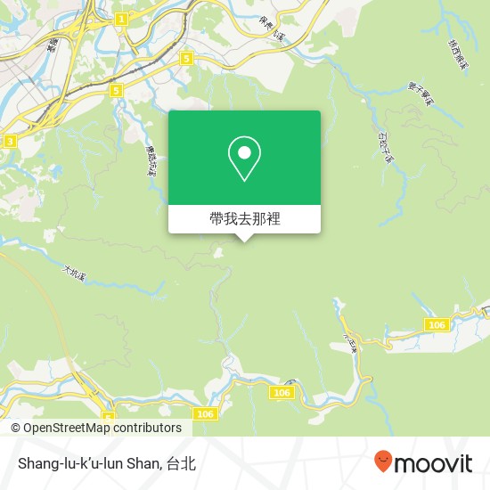 Shang-lu-k’u-lun Shan地圖