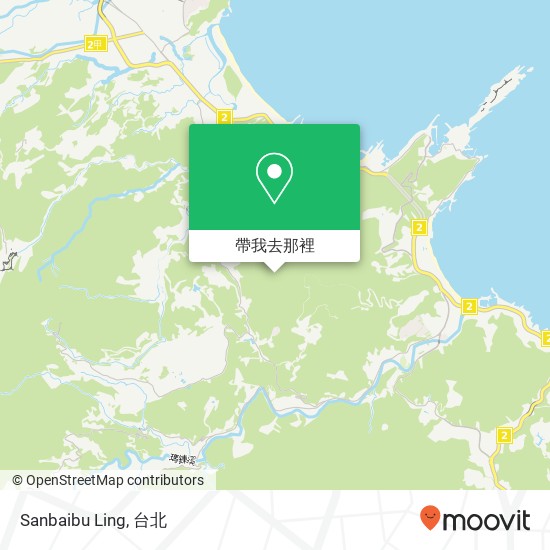 Sanbaibu Ling地圖