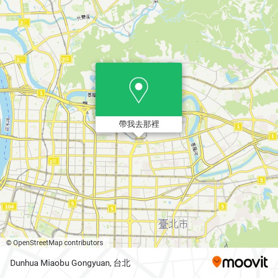 Dunhua Miaobu Gongyuan地圖