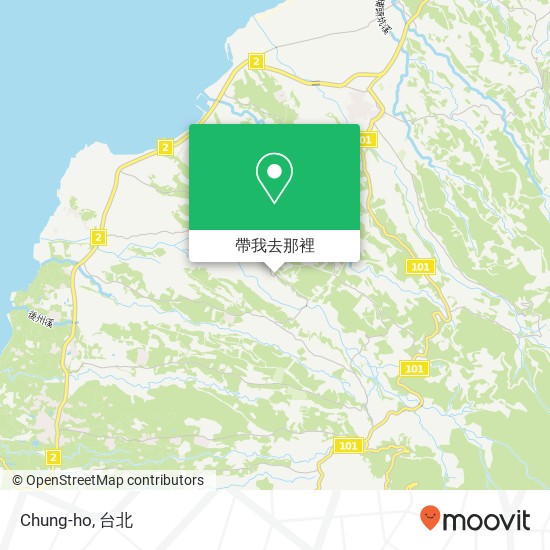 Chung-ho地圖