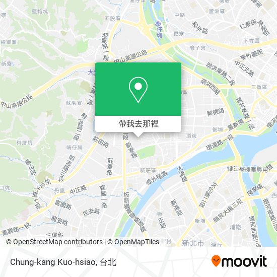 Chung-kang Kuo-hsiao地圖