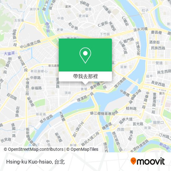 Hsing-ku Kuo-hsiao地圖