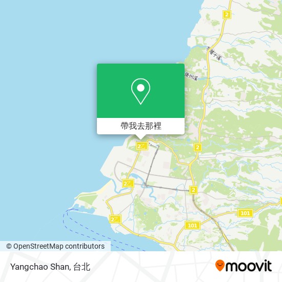 Yangchao Shan地圖