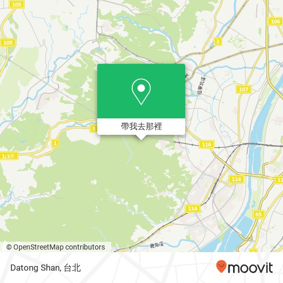 Datong Shan地圖