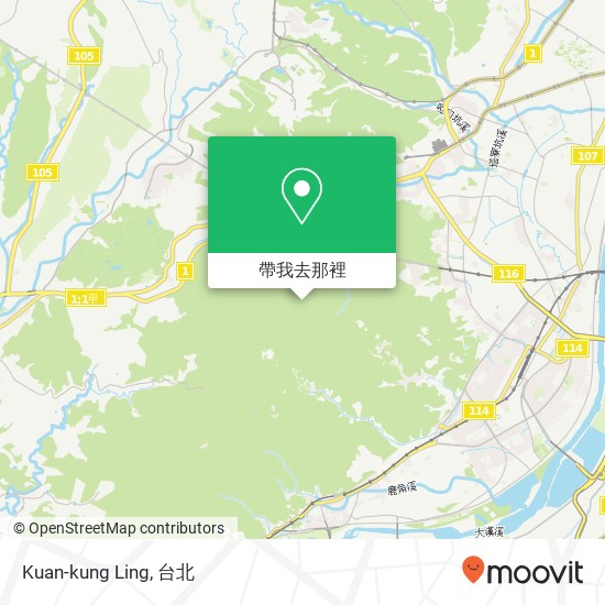 Kuan-kung Ling地圖
