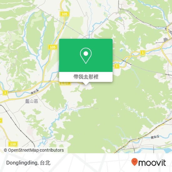 Donglingding地圖