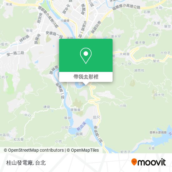 桂山發電廠地圖