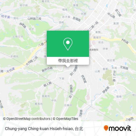 Chung-yang Ching-kuan Hsüeh-hsiao地圖