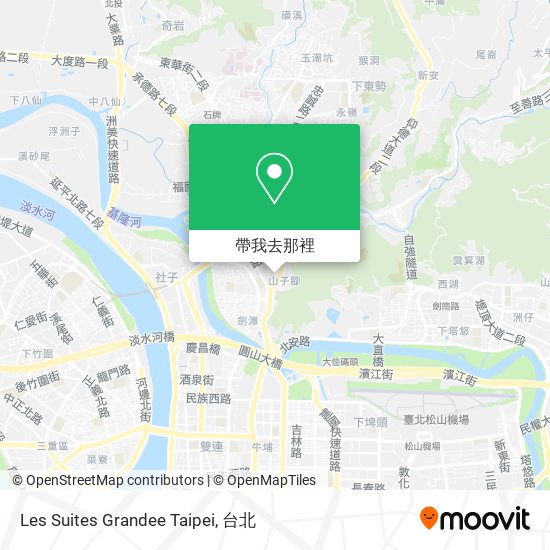 Les Suites Grandee Taipei地圖