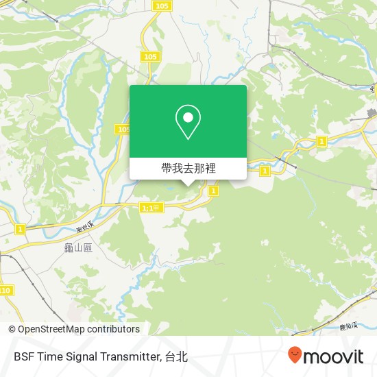 BSF Time Signal Transmitter地圖