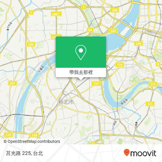 莒光路 225地圖