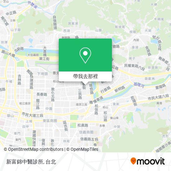 新富錦中醫診所地圖