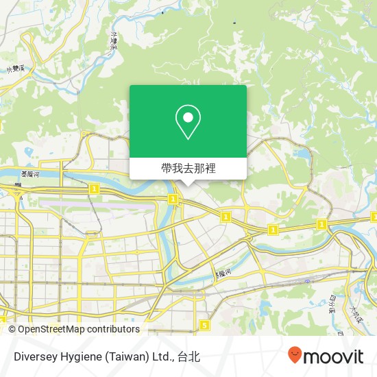 Diversey Hygiene (Taiwan) Ltd.地圖