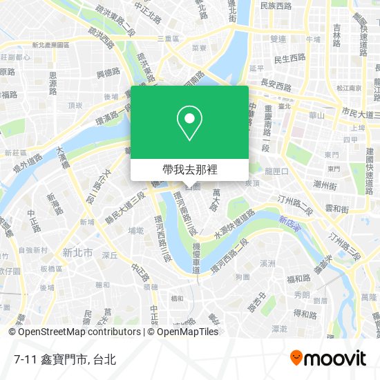 7-11 鑫寶門市地圖