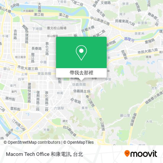 Macom Tech Office 和康電訊地圖