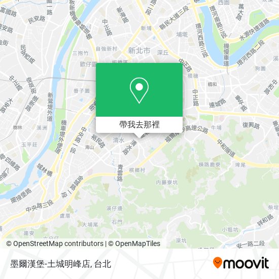 墨爾漢堡-土城明峰店地圖