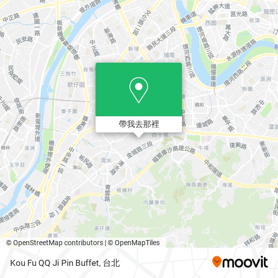 Kou Fu QQ Ji Pin Buffet地圖