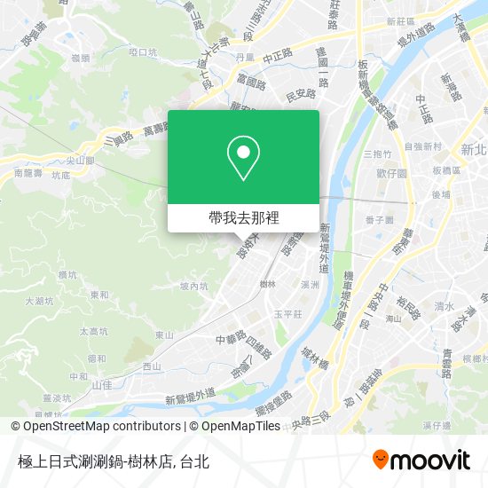極上日式涮涮鍋-樹林店地圖