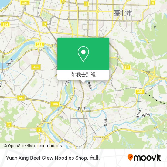 Yuan Xing Beef Stew Noodles Shop地圖