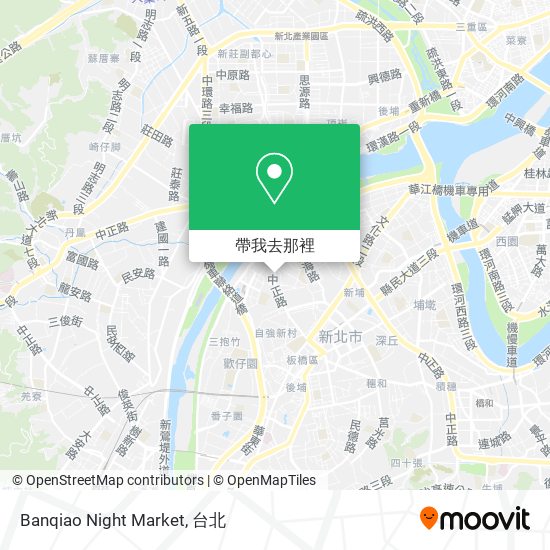 Banqiao Night Market地圖