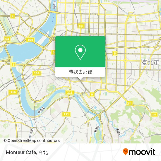 Monteur Cafe地圖