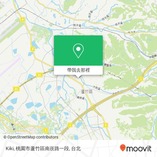 Kiki, 桃園市蘆竹區南崁路一段地圖