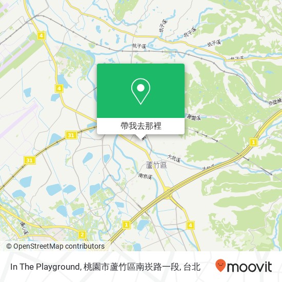 In The Playground, 桃園市蘆竹區南崁路一段地圖