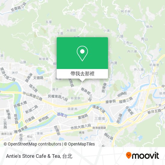 Antie's Store Cafe & Tea地圖