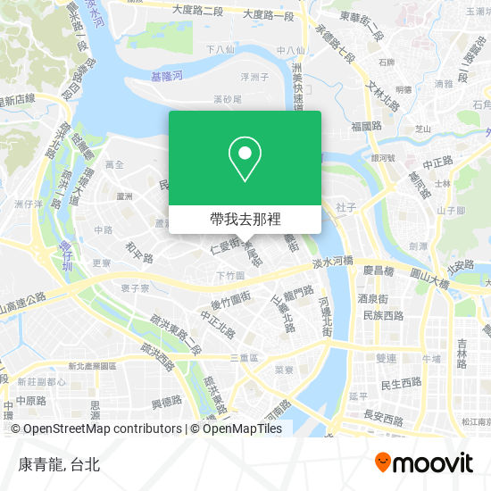康青龍地圖