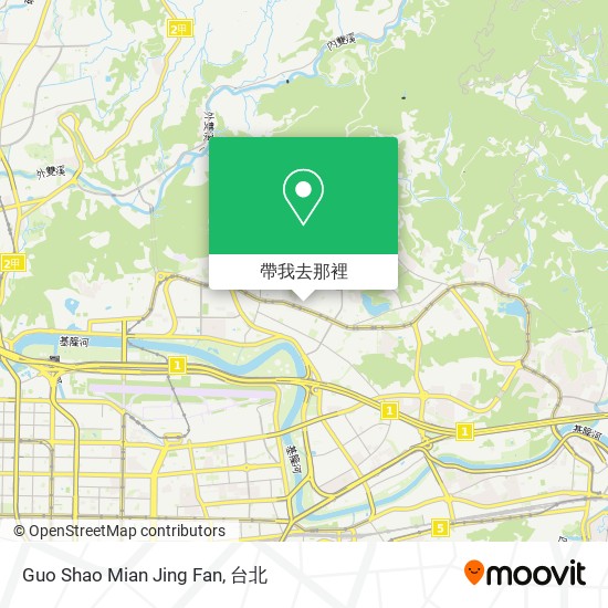 Guo Shao Mian Jing Fan地圖