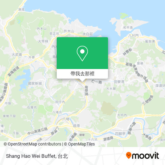 Shang Hao Wei Buffet地圖
