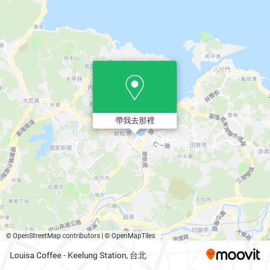 Louisa Coffee - Keelung Station地圖