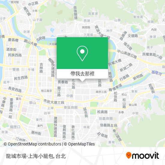 龍城市場-上海小籠包地圖