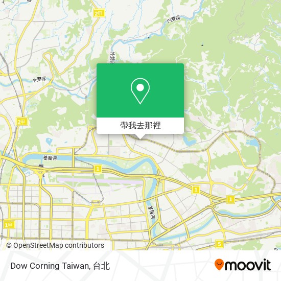 Dow Corning Taiwan地圖