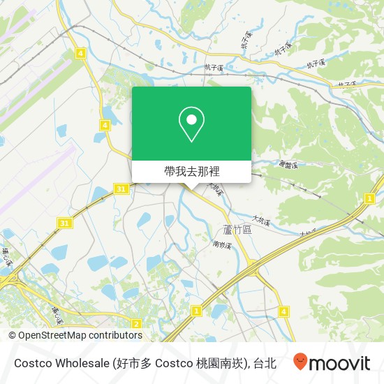 Costco Wholesale (好市多 Costco 桃園南崁)地圖