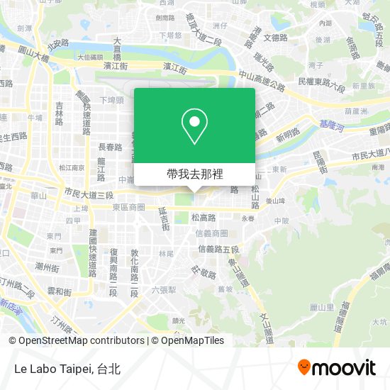 Le Labo Taipei地圖