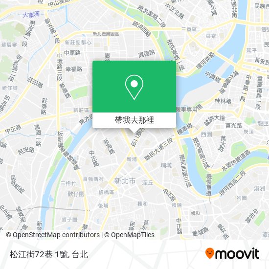 松江街72巷 1號地圖