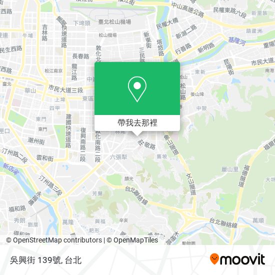 吳興街 139號地圖