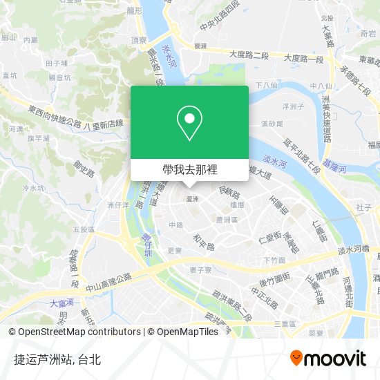 捷运芦洲站地圖