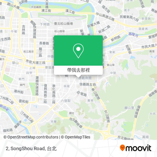 2, SongShou Road地圖