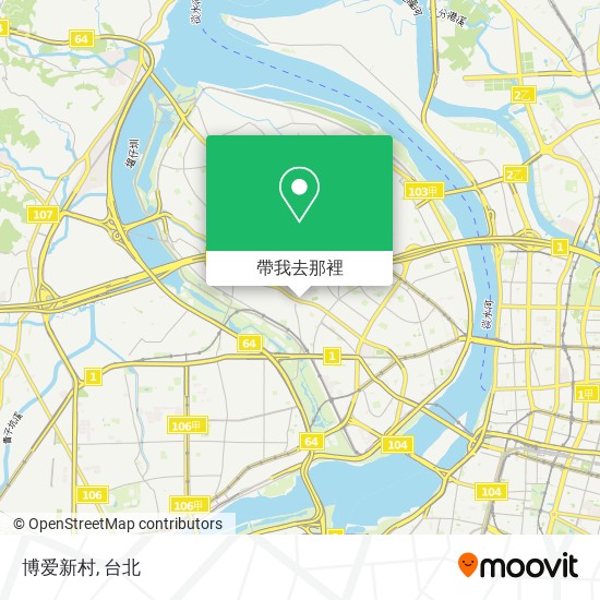 博爱新村地圖