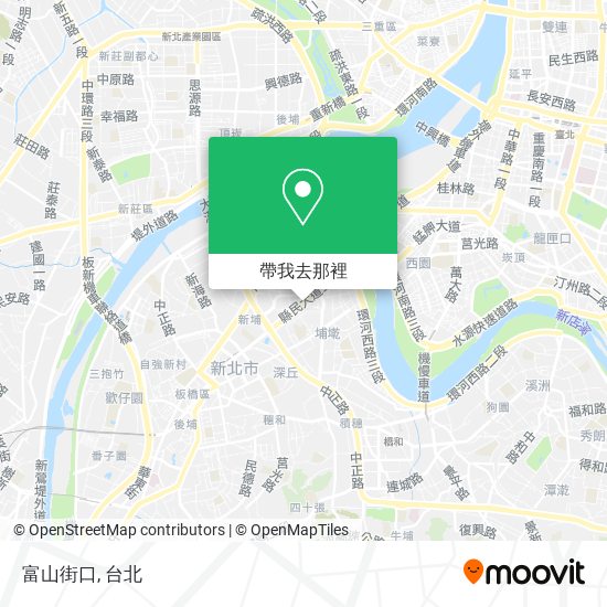 富山街口地圖