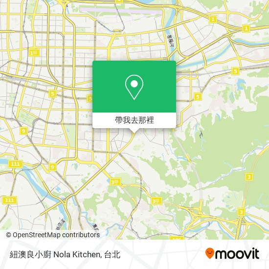 紐澳良小廚 Nola Kitchen地圖