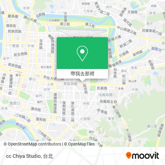 cc Chiya Studio地圖