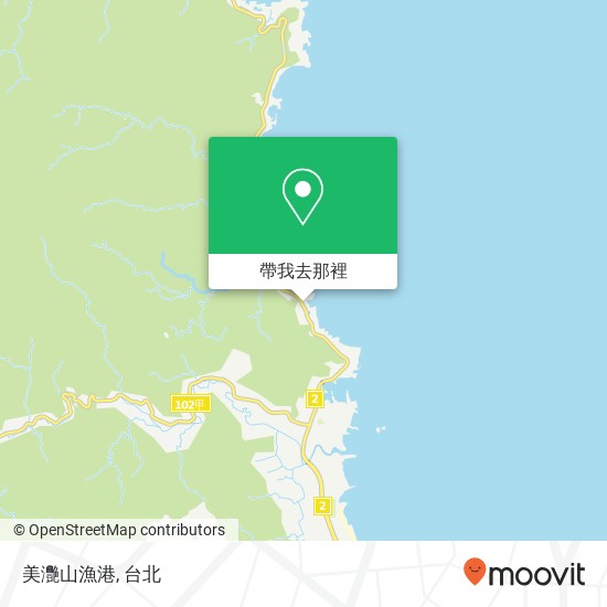 美灧山漁港地圖