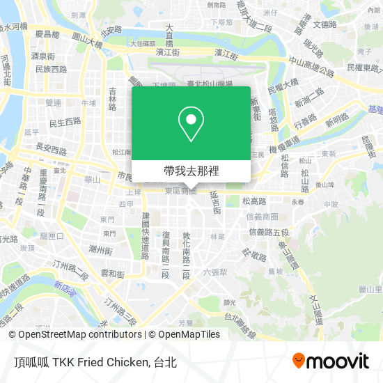 頂呱呱 TKK Fried Chicken地圖