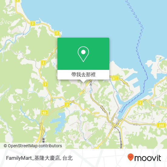 FamilyMart_基隆大慶店地圖