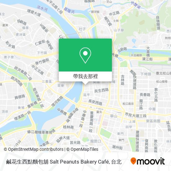 鹹花生西點麵包舖 Salt Peanuts Bakery Café地圖